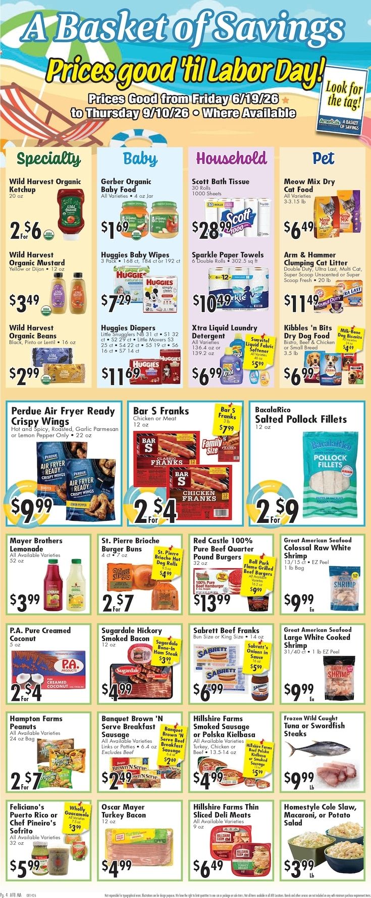 America's Food Basket (Massachusetts) Weekly Ad August 14 - 20, 2026