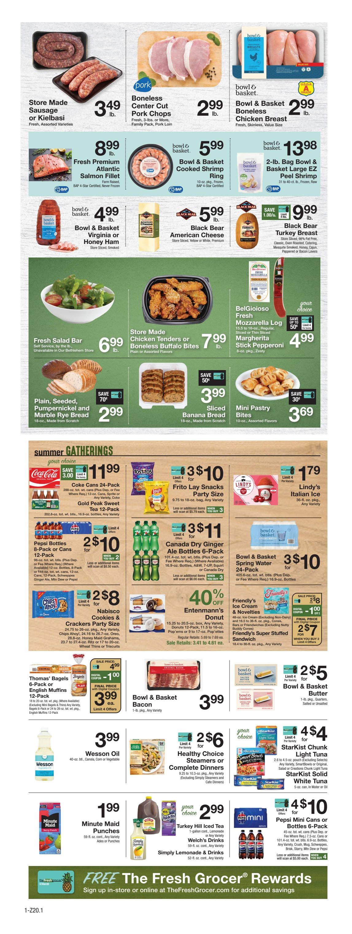 The Fresh Grocer (1880 Stefko Blvd, Bethlehem, PA) Weekly Ad August 14 - 20, 2026