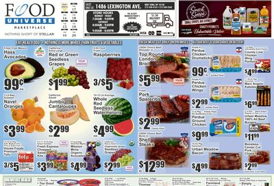 Food Universe (1486 Lexington Ave., New York, NY) Weekly Ad August 14 - 20, 2026