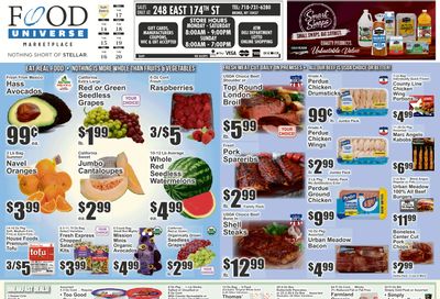 Food Universe (248 East 174th Street, Bronx, NY) Weekly Ad August 14 - 20, 2026