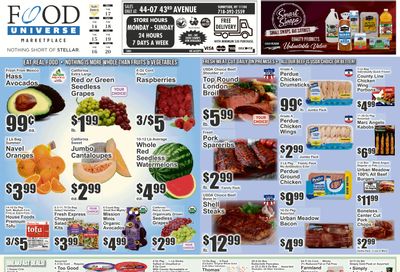 Food Universe (Sunnyside, NY) Weekly Ad August 14 - 20, 2026