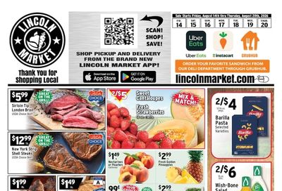Lincoln Market Weekly Ad August 14 - 20, 2026