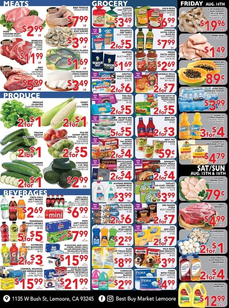 Best Buy Markets Weekly Ad August 12 - 18, 2026