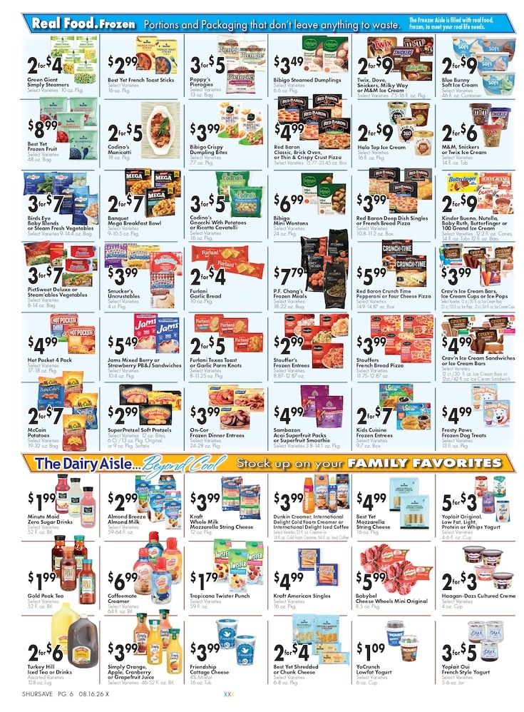 Zazzera's Supermarket ShurSave Weekly Ad August 16 - 22, 2026