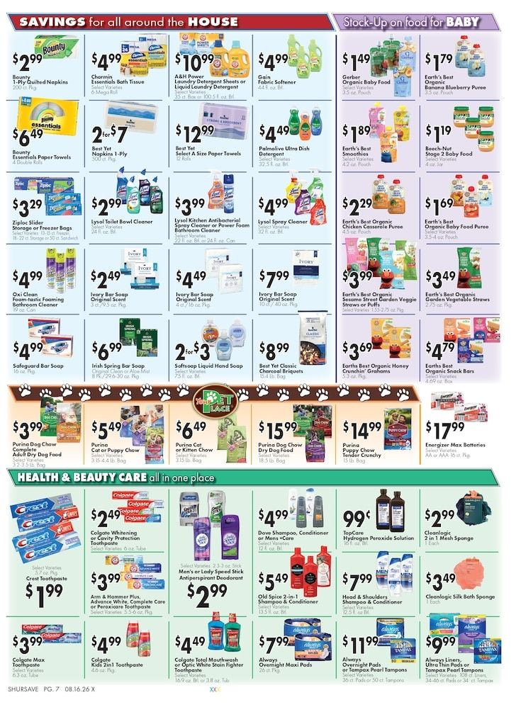 Zazzera's Supermarket ShurSave Weekly Ad August 16 - 22, 2026