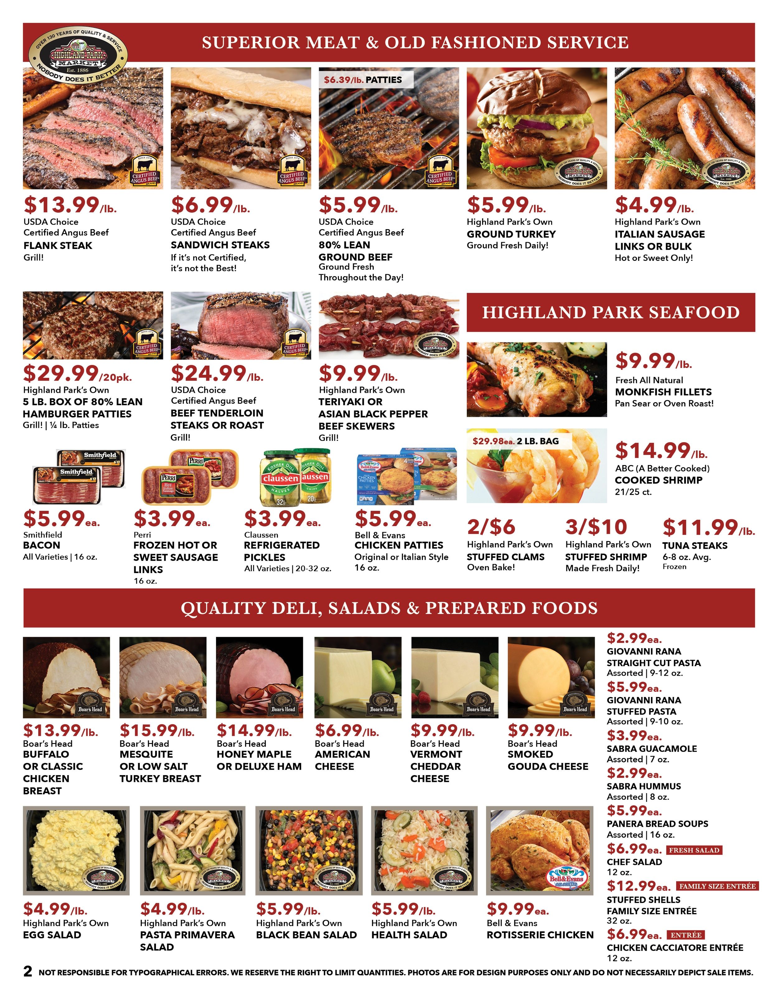 Highland Park Market Weekly Ad August 23 - 29, 2026