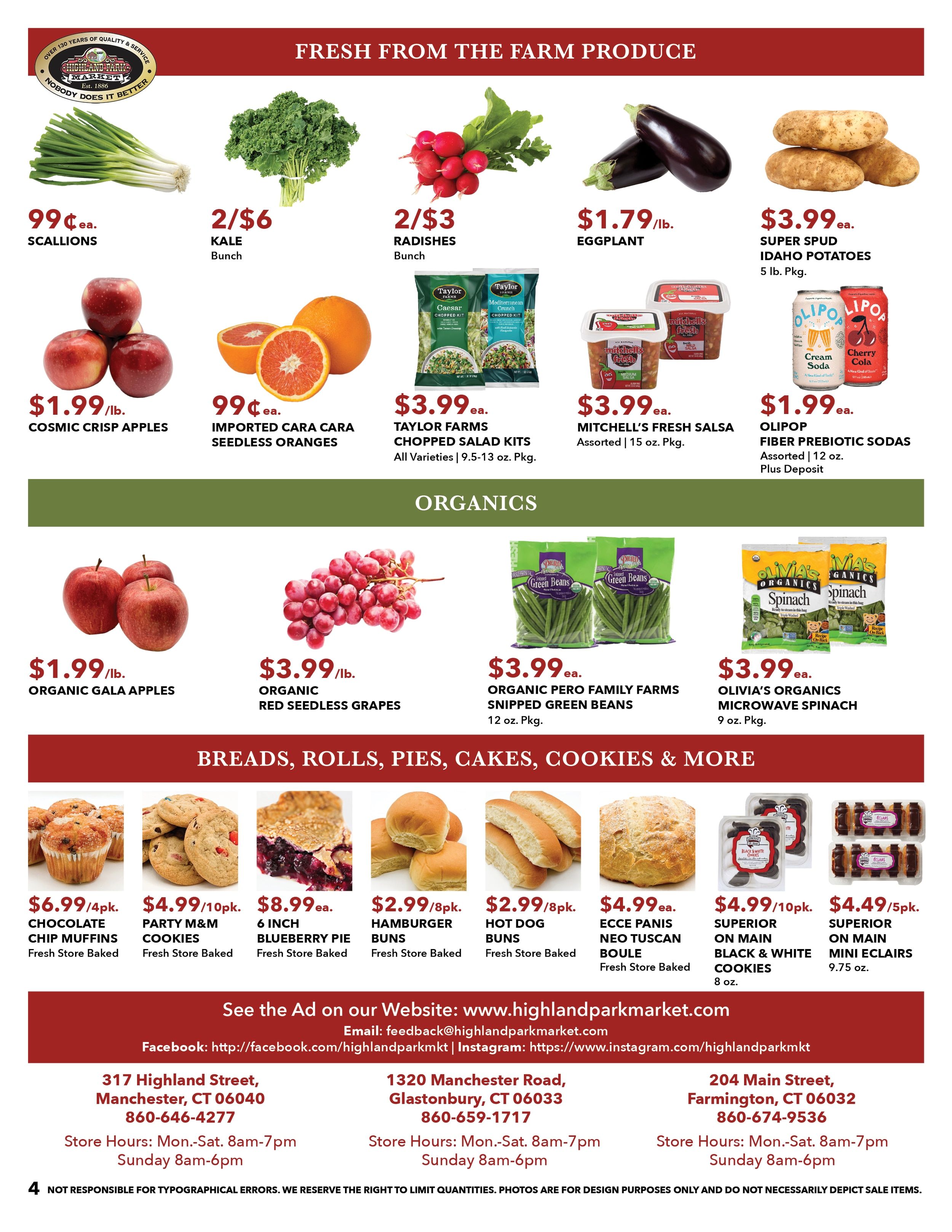 Highland Park Market Weekly Ad August 23 - 29, 2026