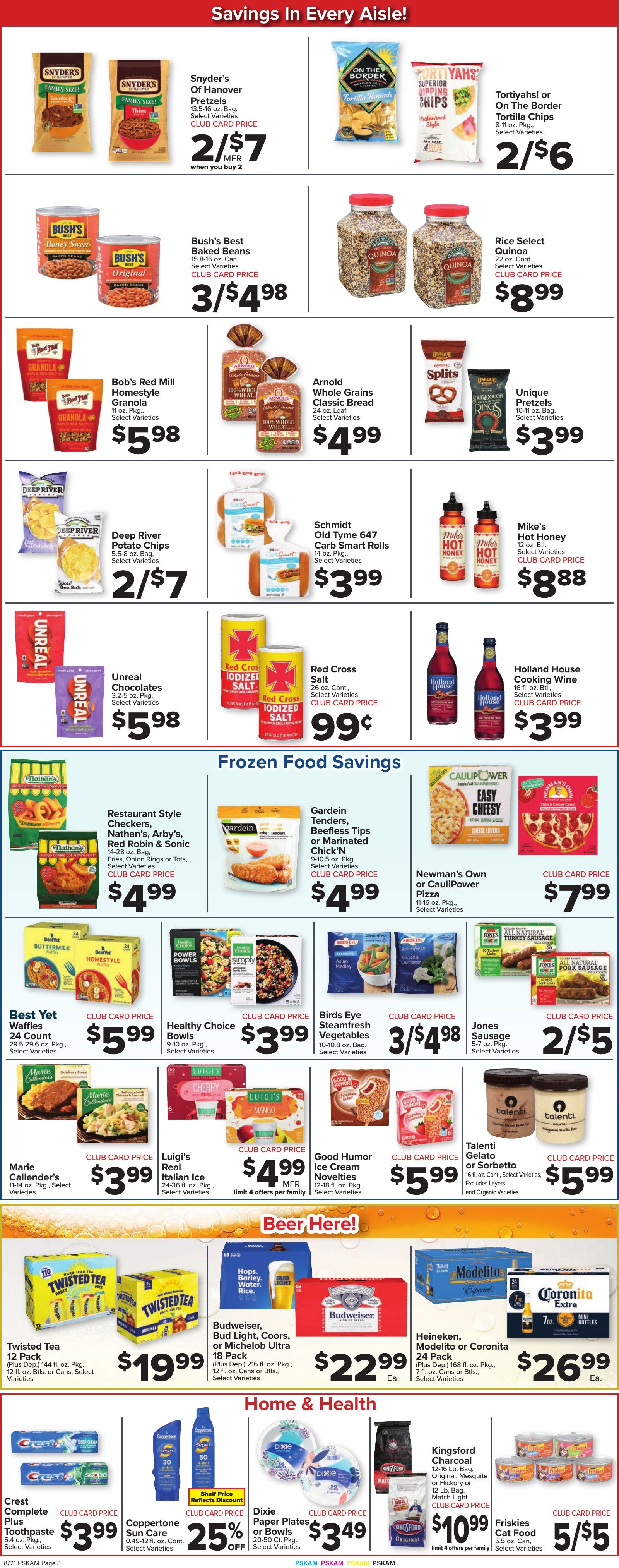 Foodtown Weekly Ad August 21 - 27, 2026