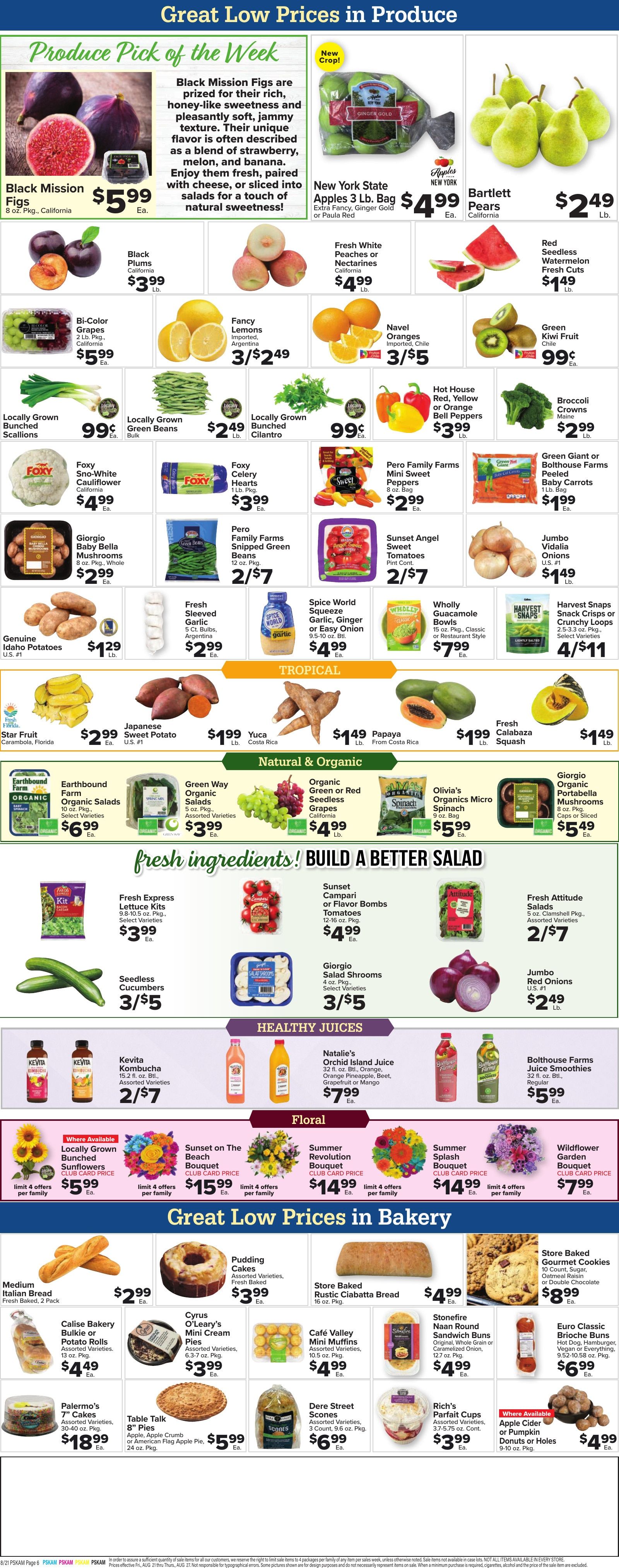 Foodtown Weekly Ad August 21 - 27, 2026