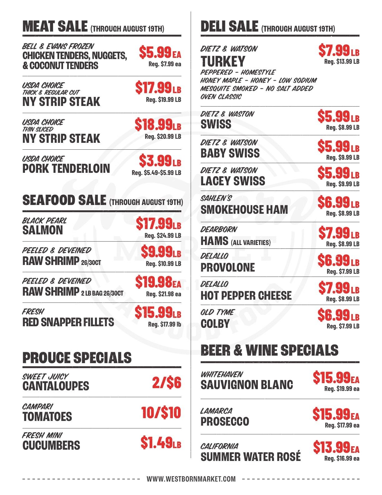 Westborn Market Weekly Ad August 13 - 19, 2026