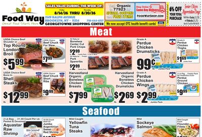 Food Way Weekly Ad August 14 - 20, 2026