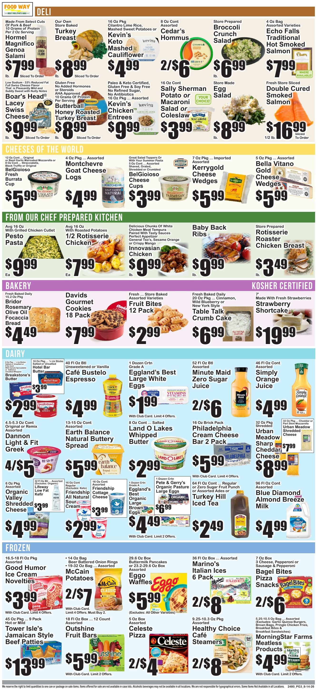 Food Way Weekly Ad August 14 - 20, 2026