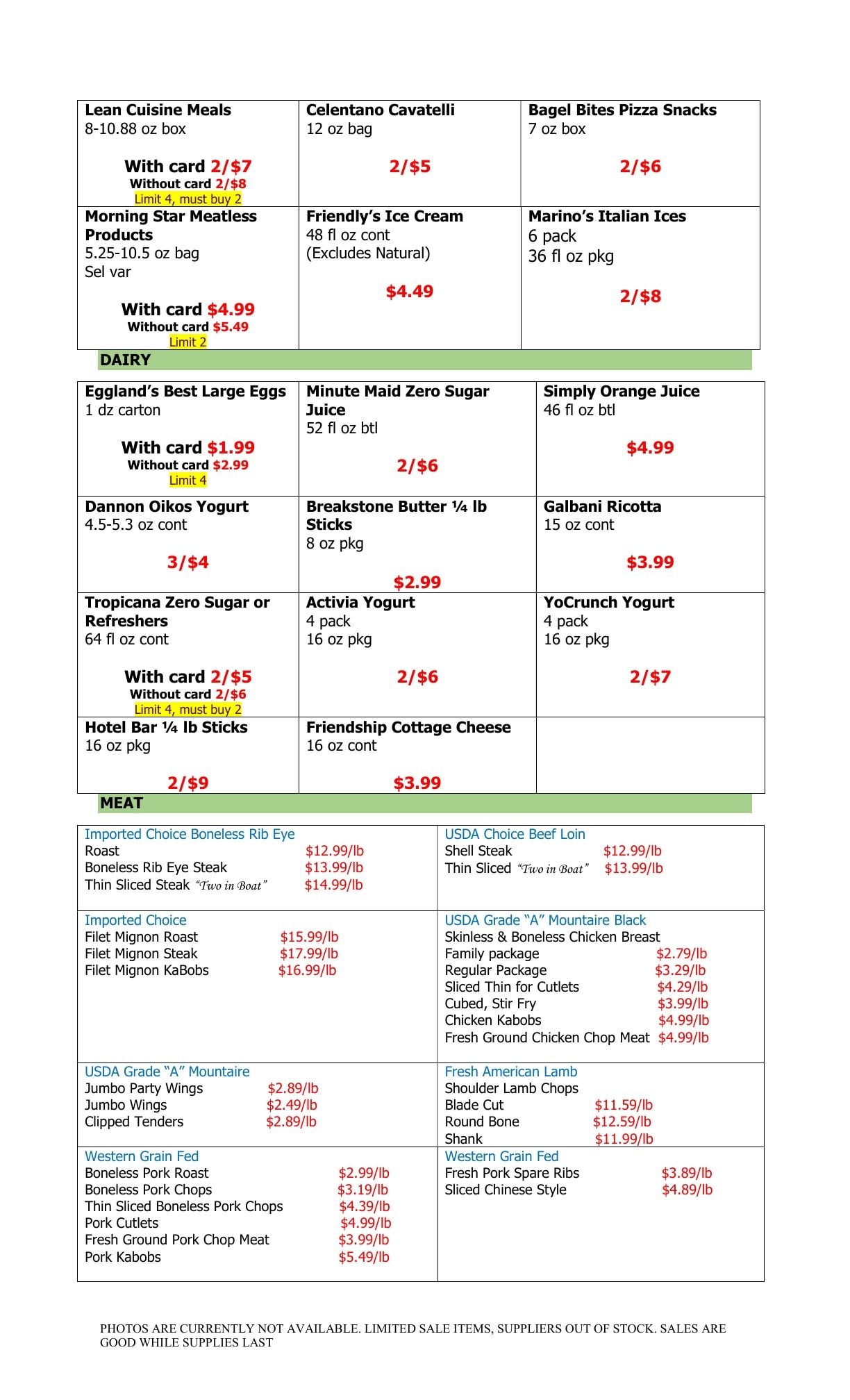 Country Markets of Westchester Weekly Ad August 14 - 20, 2026