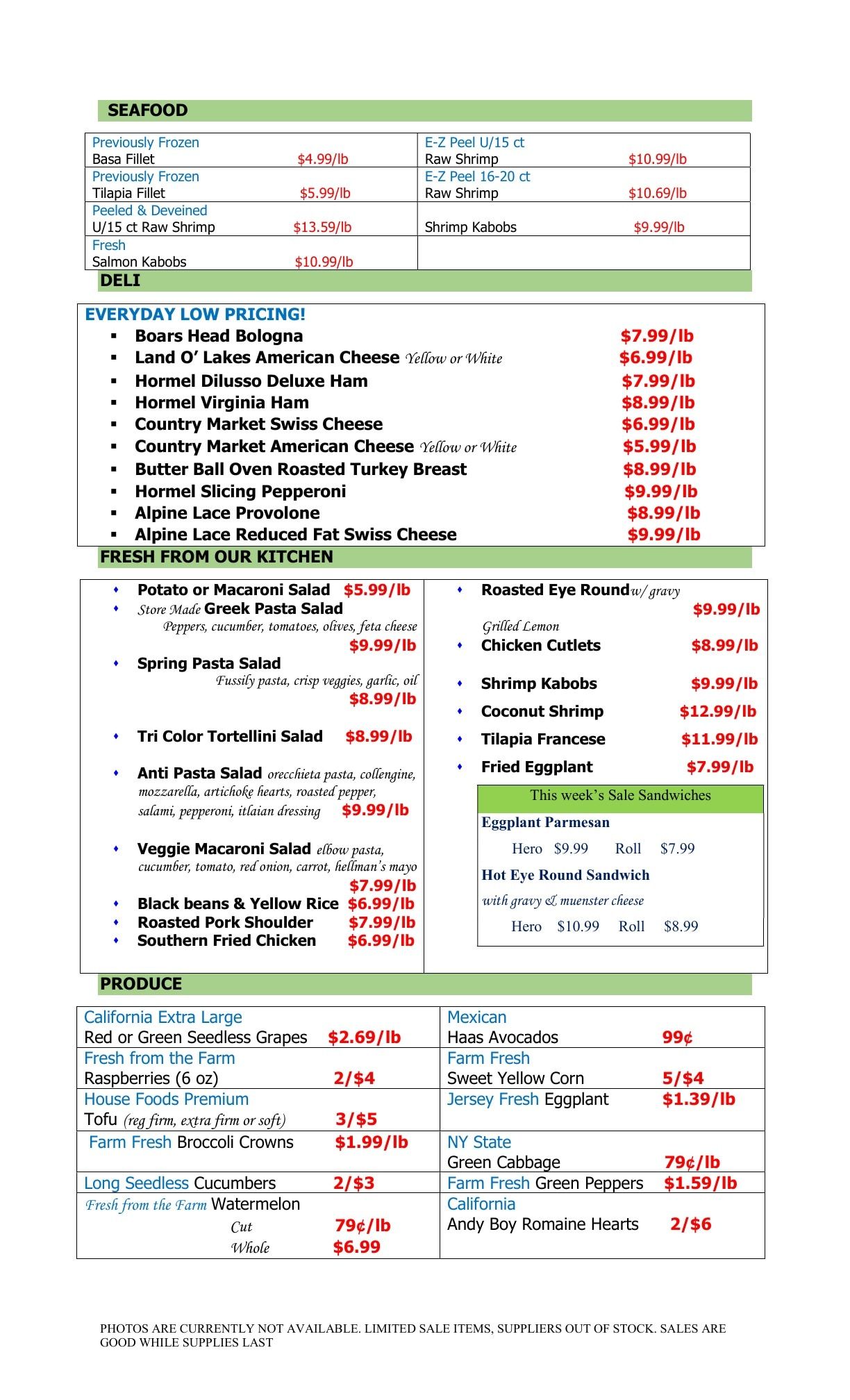 Country Markets of Westchester Weekly Ad August 14 - 20, 2026