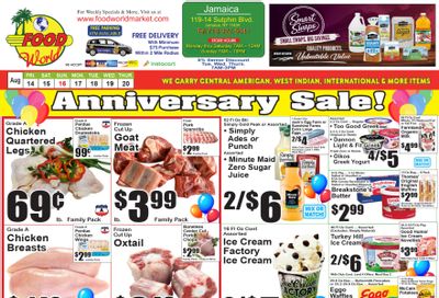 Food World Supermarket Weekly Ad August 14 - 20, 2026