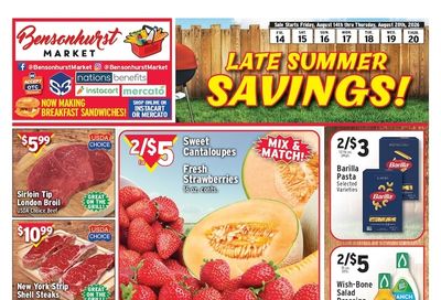 Bensonhurst Market Weekly Ad August 14 - 20, 2026