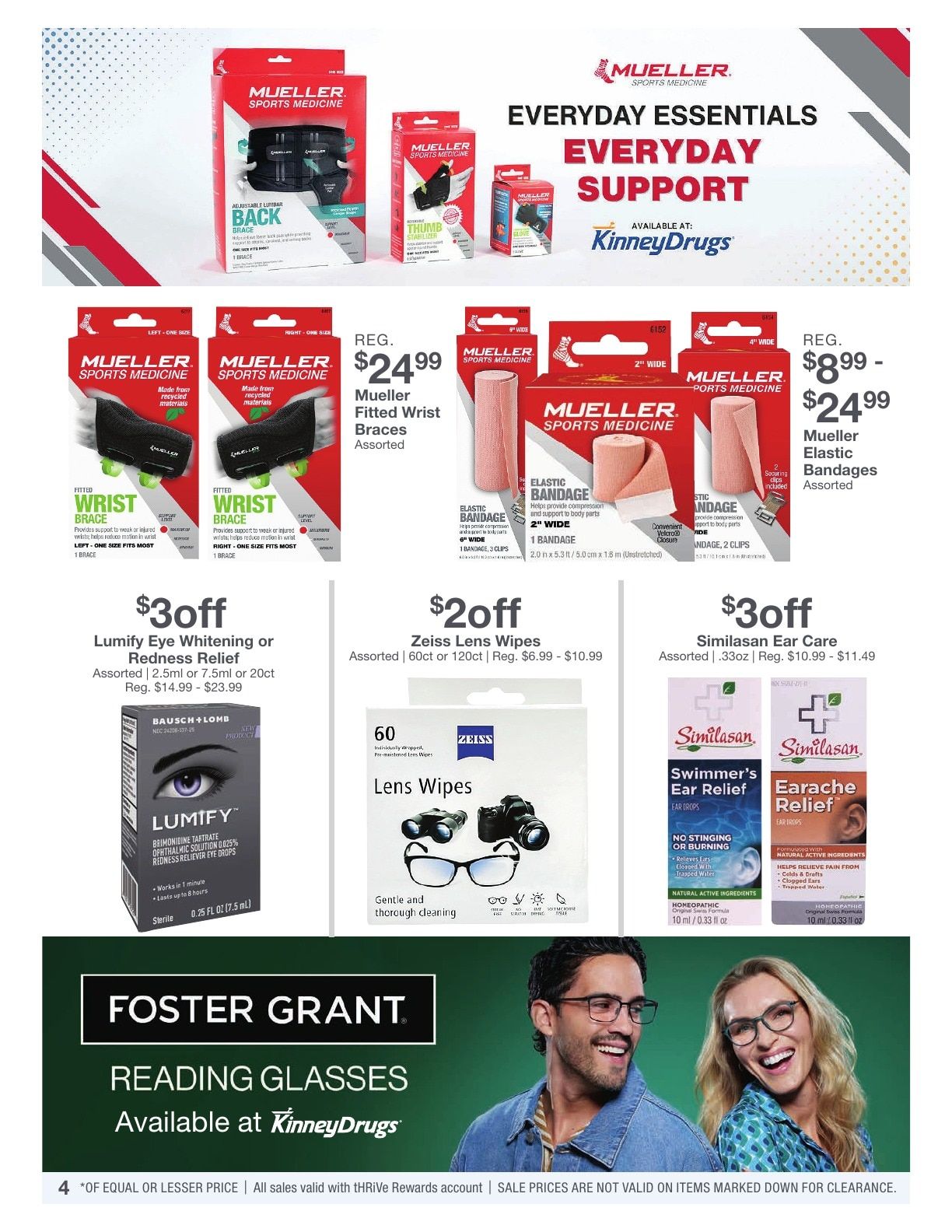 Kinney Drugs Weekly Ad August 16 - 22, 2026