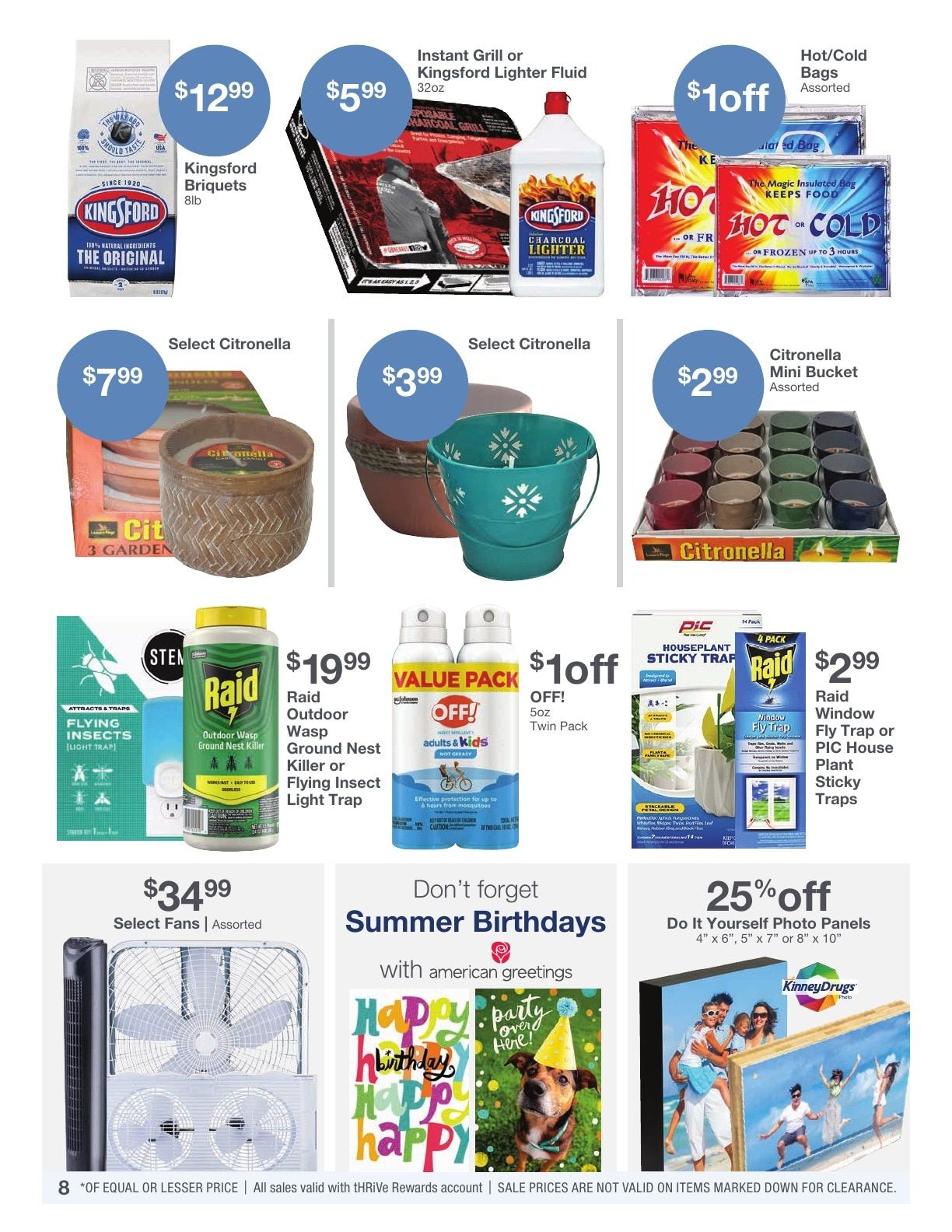 Kinney Drugs Weekly Ad August 16 - 22, 2026
