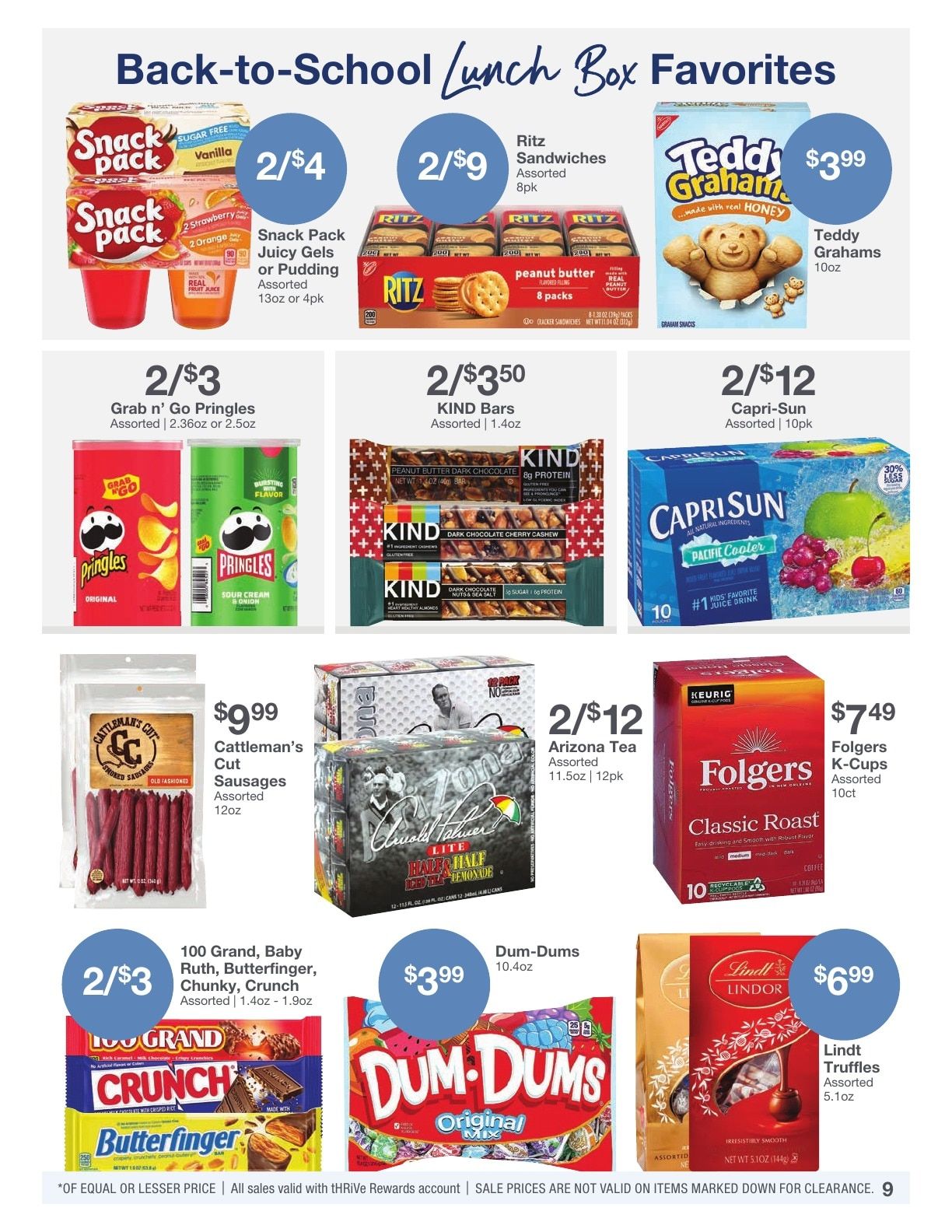 Kinney Drugs Weekly Ad August 16 - 22, 2026