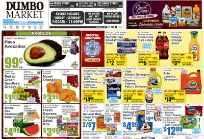 Dumbo Market Key Food Weekly Ad August 14 - 20, 2026