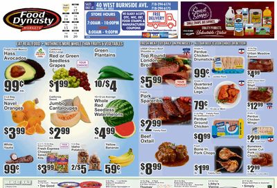 Food Dynasty (Bronx, NY) Key Food Weekly Ad August 14 - 20, 2026