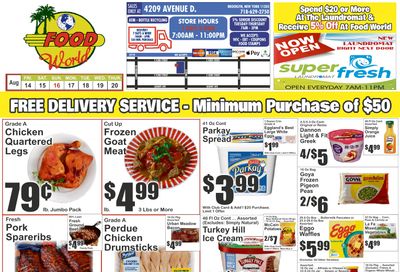 Food World Supermarket (4209 Avenue D, Brooklyn, NY) Key Food Weekly Ad August 14 - 20, 2026