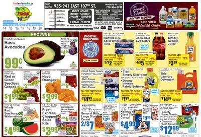 Food World Supermarket (935 East 107th Street, Brooklyn, NY) Key Food Weekly Ad August 14 - 20, 2026