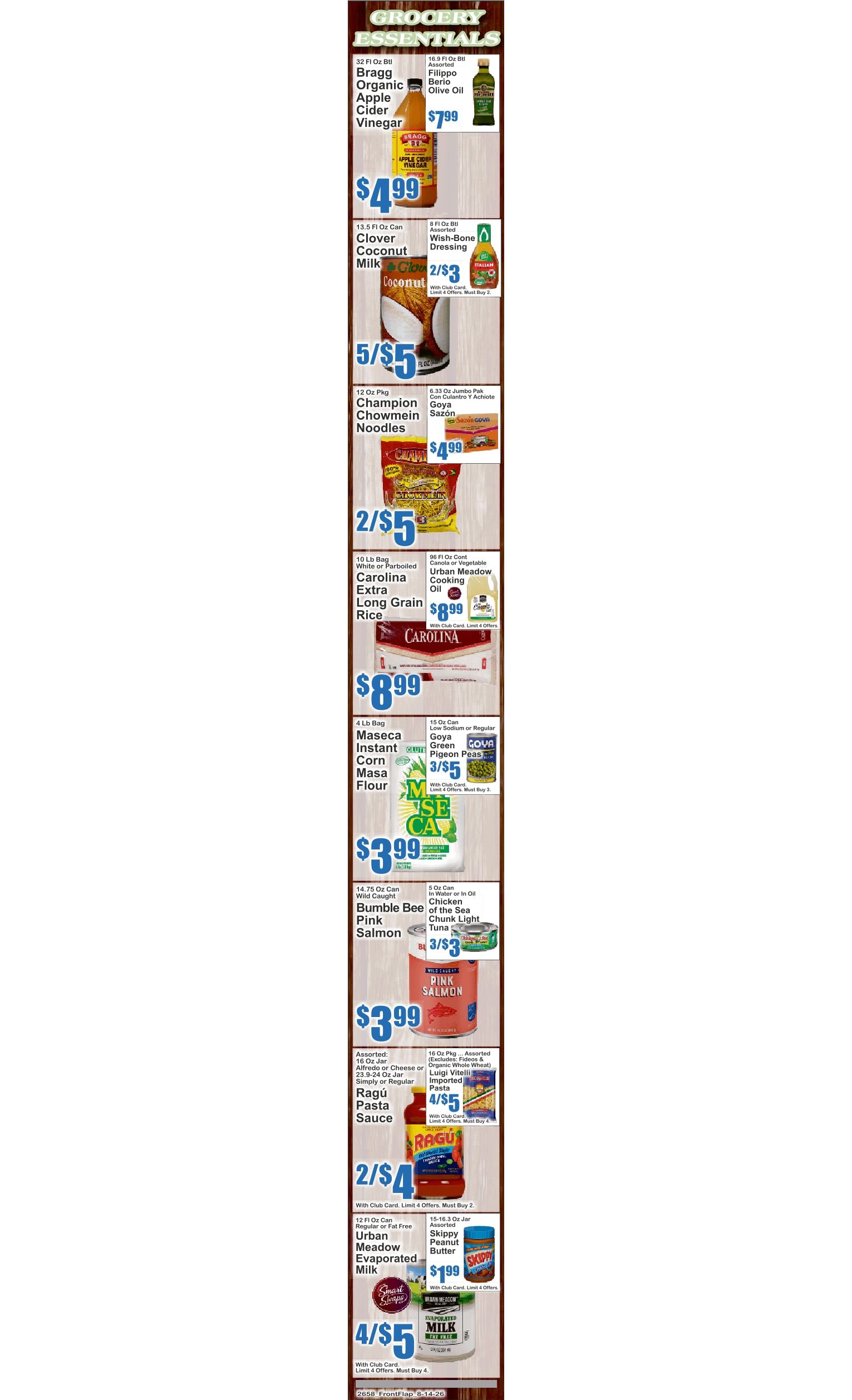 Food World Supermarket (Valley Stream, NY) Key Food Weekly Ad August 14 - 20, 2026