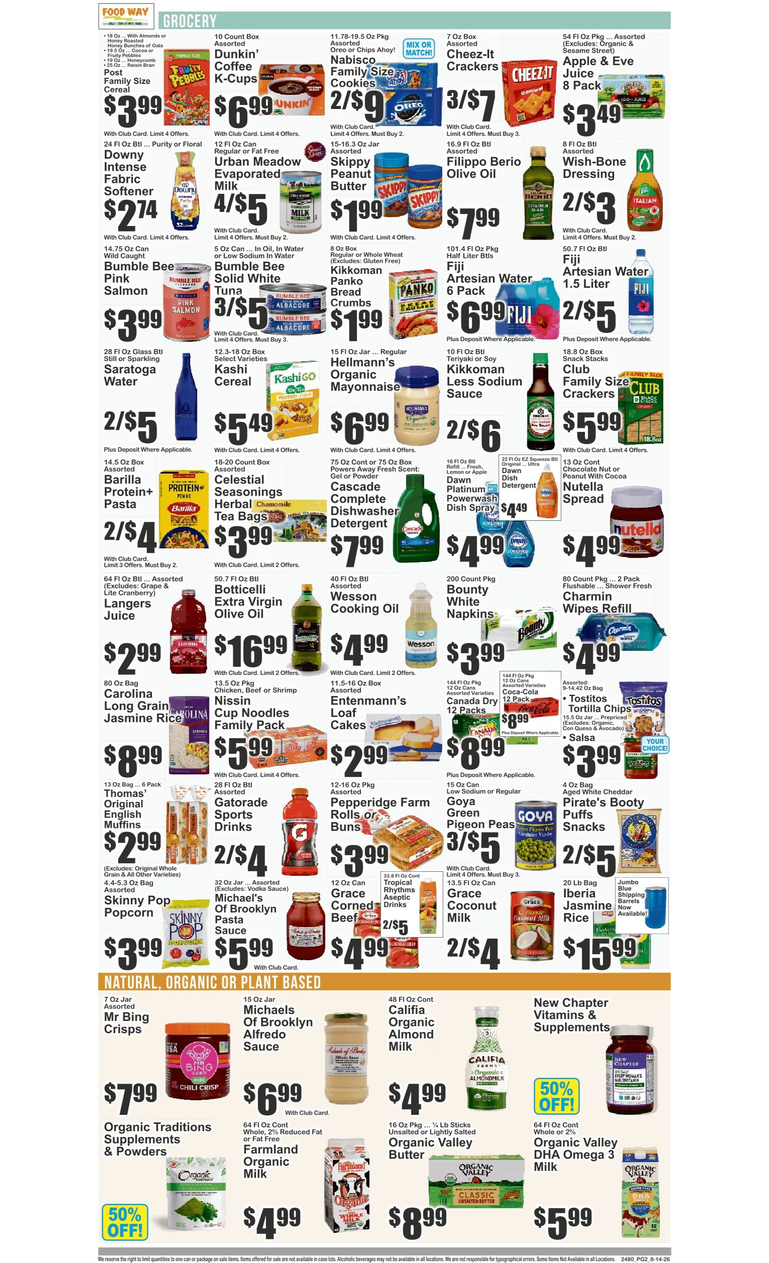 Food Way (2149 Ralph Avenue, Brooklyn, NY) Key Food Weekly Ad August 14 - 20, 2026
