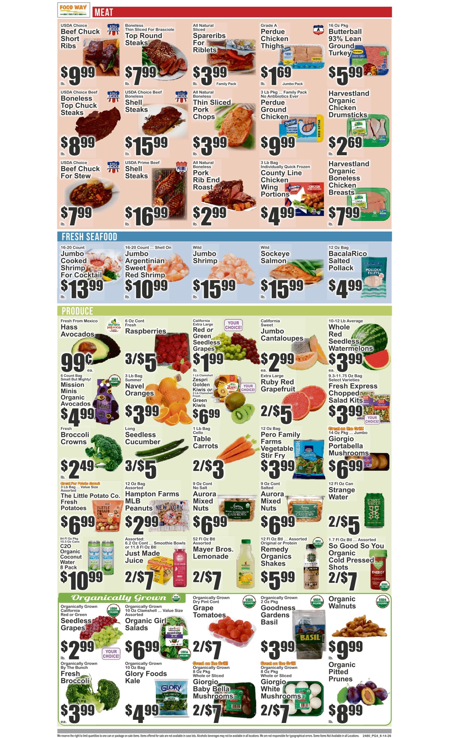 Food Way (2149 Ralph Avenue, Brooklyn, NY) Key Food Weekly Ad August 14 - 20, 2026