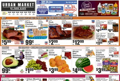 Urban Market (509 5th Avenue, Brooklyn, NY) Key Food Weekly Ad August 14 - 20, 2026