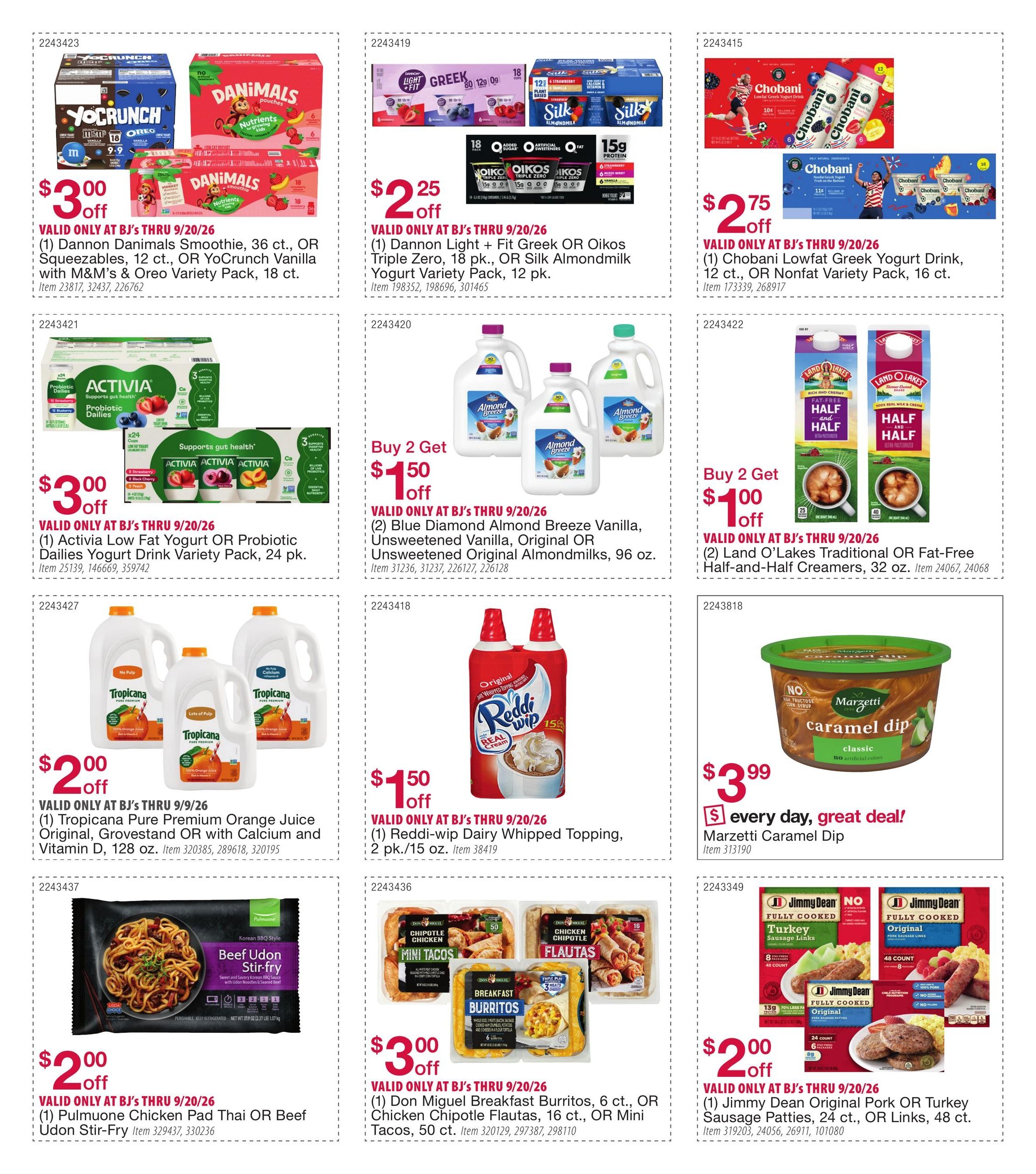 BJ's Wholesale Club Smart Saver Weekly Ad August 18 - September 20, 2026