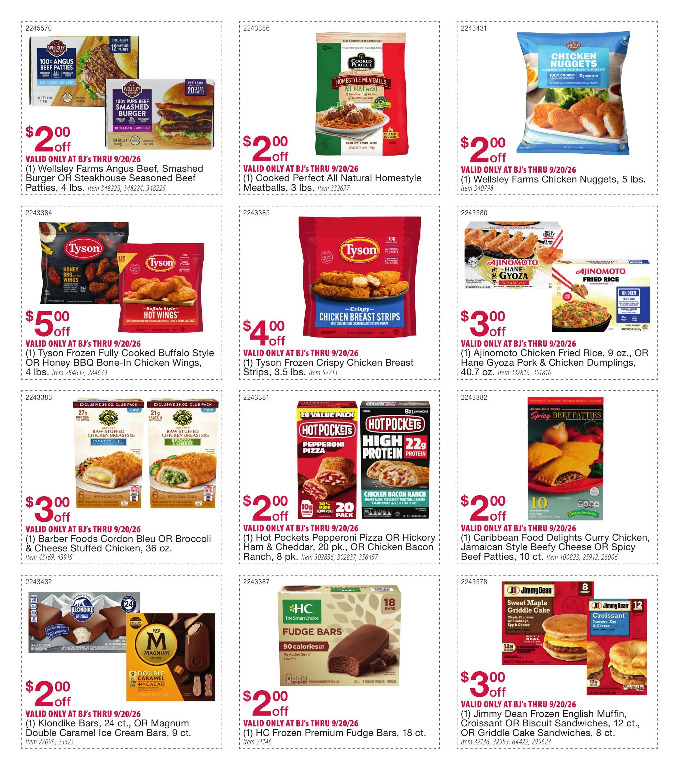 BJ's Wholesale Club Smart Saver Weekly Ad August 18 - September 20, 2026