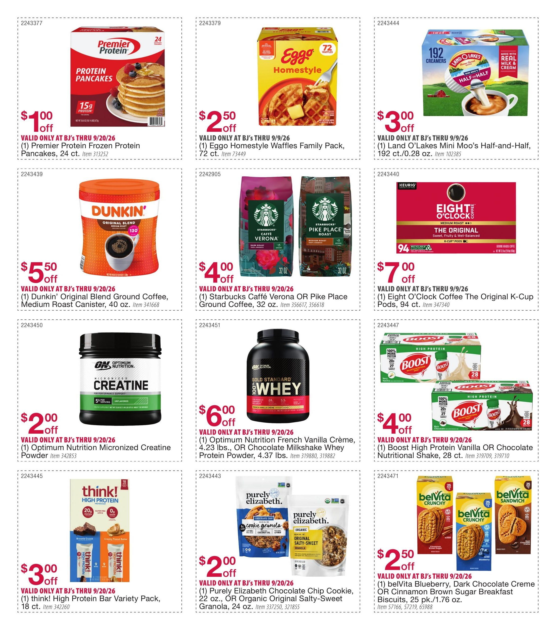 BJ's Wholesale Club Smart Saver Weekly Ad August 18 - September 20, 2026