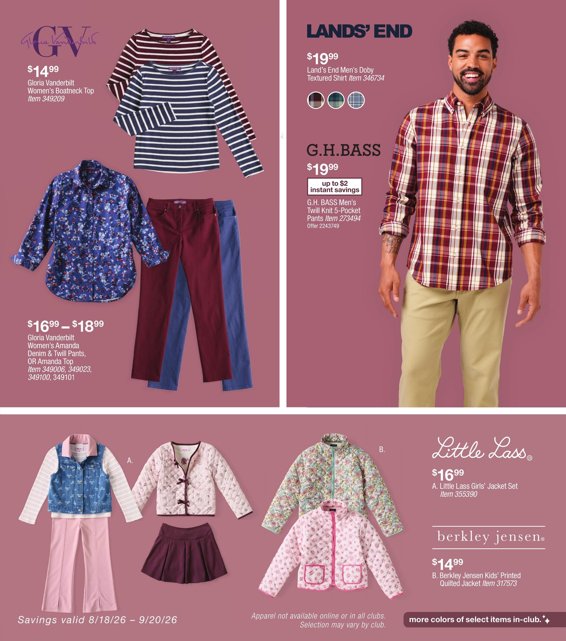 BJ's Wholesale Club Smart Saver Weekly Ad August 18 - September 20, 2026