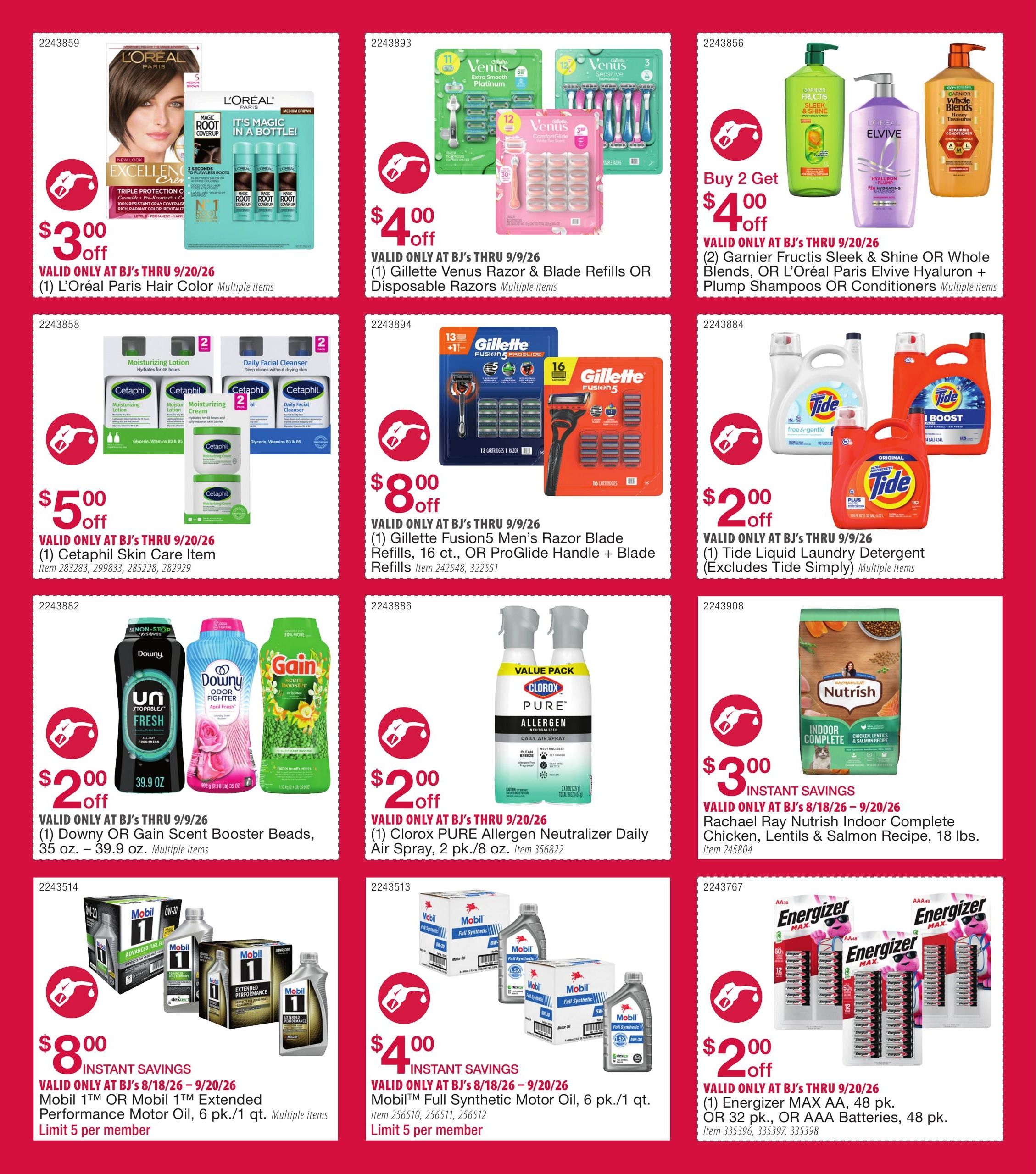 BJ's Wholesale Club Smart Saver Weekly Ad August 18 - September 20, 2026