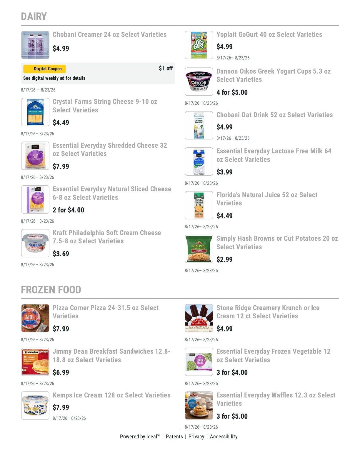 Barnesville Grocery Weekly Ad August 17 - 23, 2026
