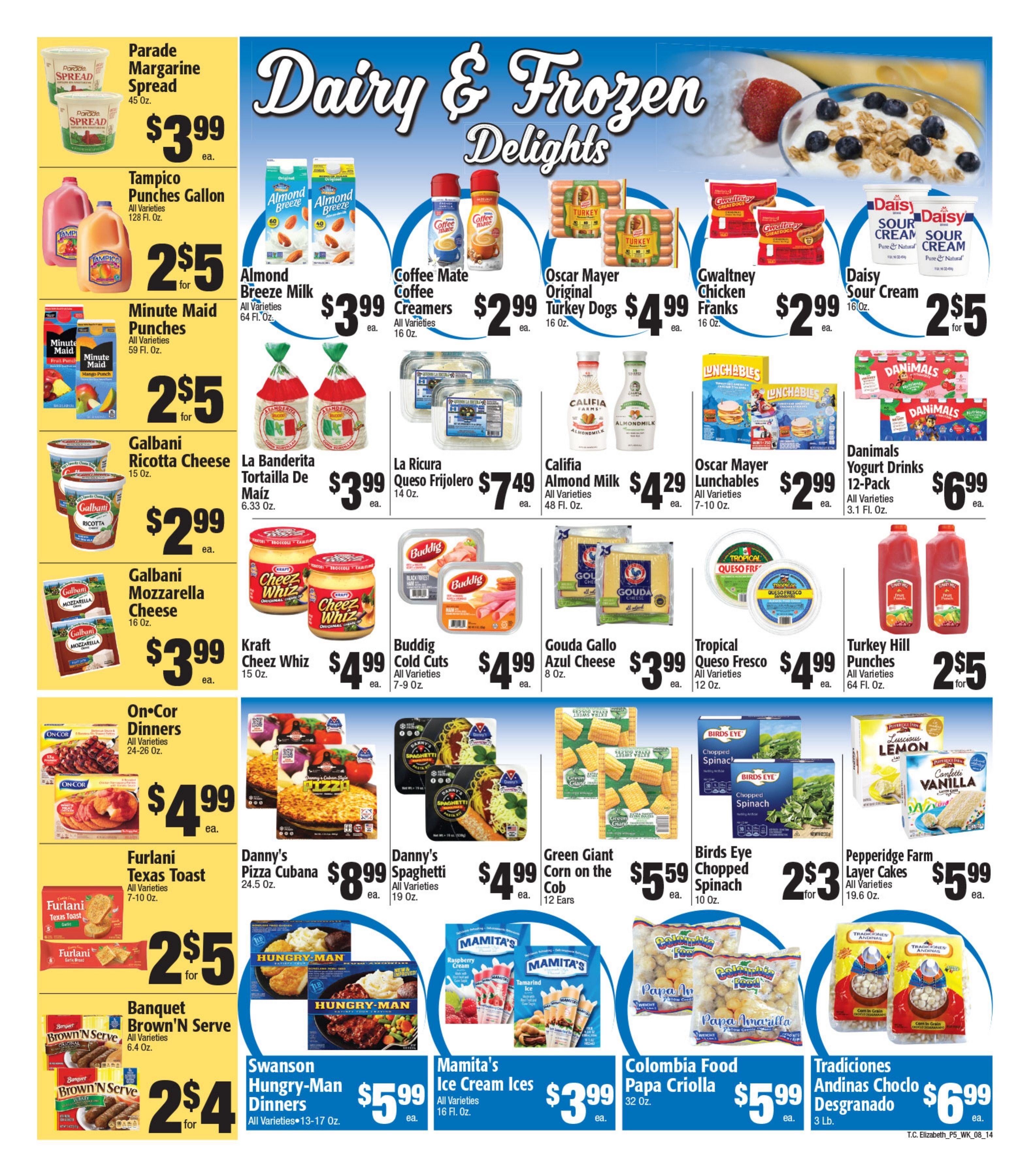 Twin City Supermarket (1016 Sherman Avenue, Elizabeth, NJ) Weekly Ad August 14 - 20, 2026