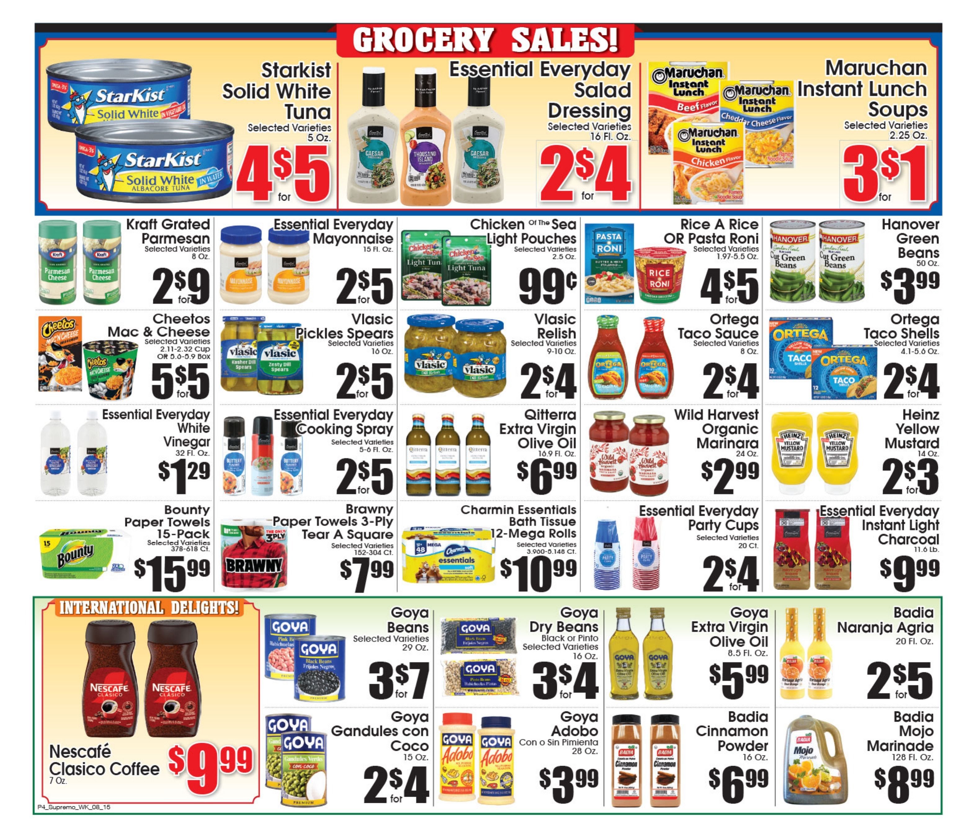 Supremo Food Markets (Trenton, NJ) Weekly Ad August 15 - 21, 2026