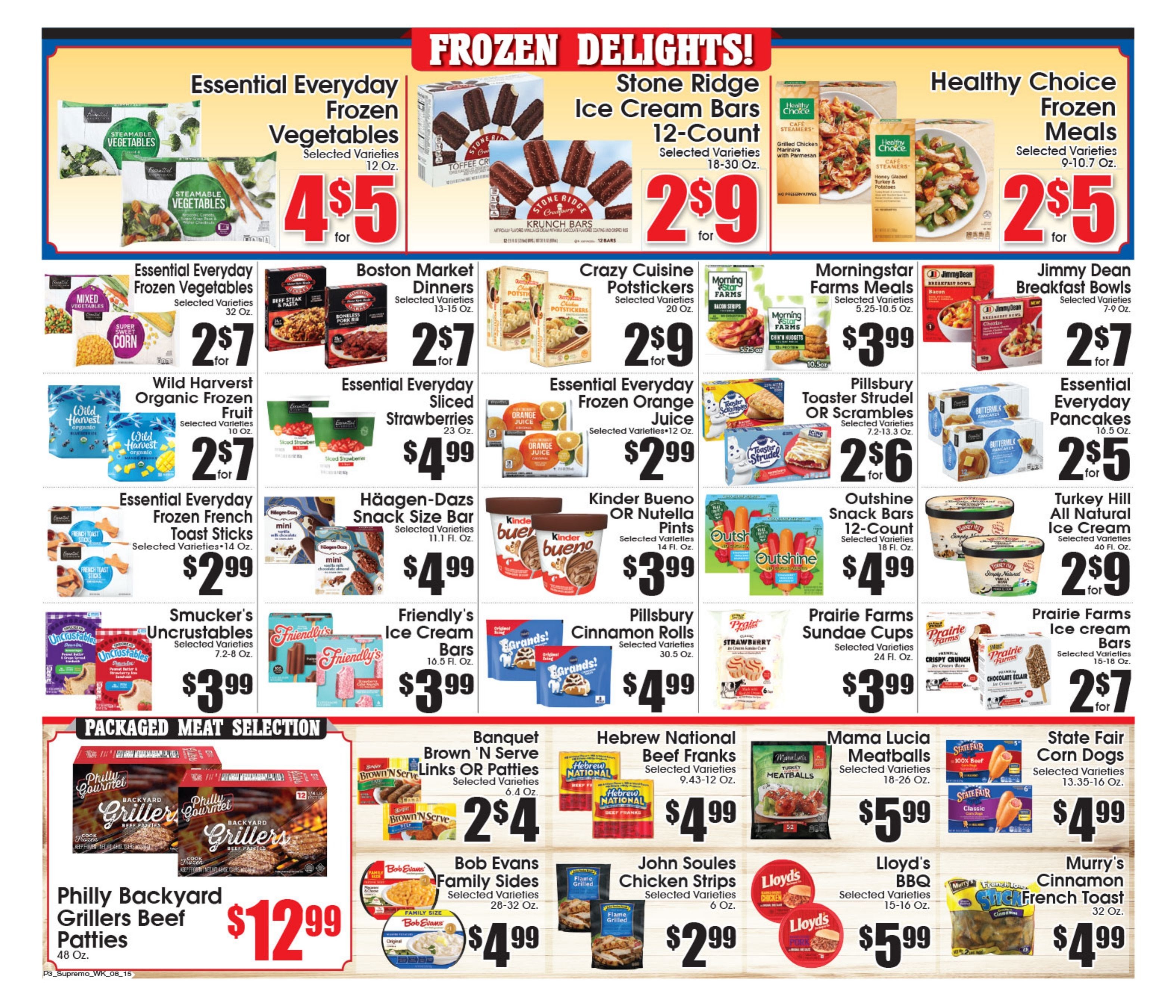 Supremo Food Markets Weekly Ad August 15 - 21, 2026