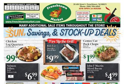 Frenchtown Market Weekly Ad August 21 - 27, 2026