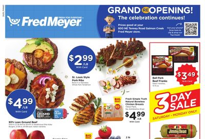 Fred Meyer (Ridgefield Area, WA) Weekly Ad August 12 - 18, 2026