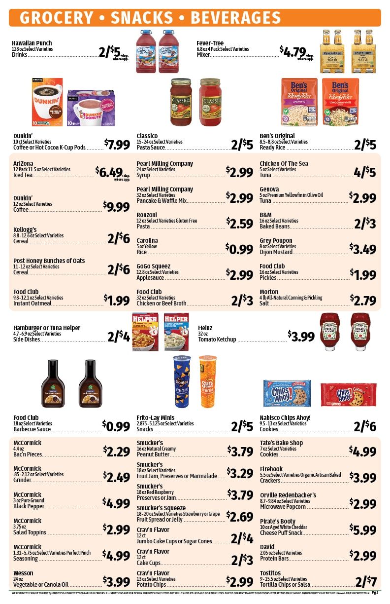 Saucier's Market (Van Buren, ME) Weekly Ad August 17 - 23, 2026