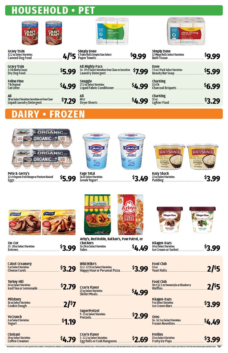 Saucier's Market (Van Buren, ME) Weekly Ad August 17 - 23, 2026