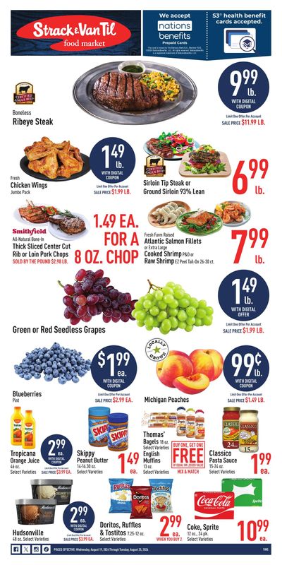 Strack & Van Til (East Chicago–Highland Area, IL–IN) Weekly Ad August 19 - 25, 2026