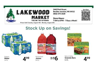 Lakewood Market Weekly Ad August 18 - 24, 2026