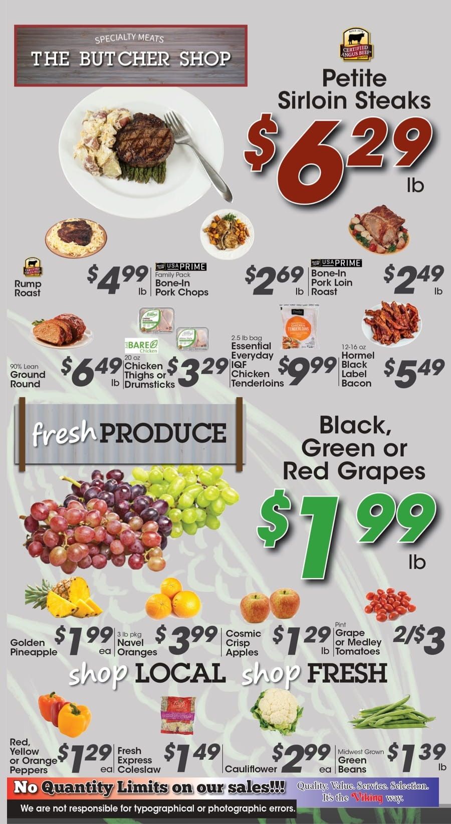 Viking Village Foods Weekly Ad August 17 - 23, 2026