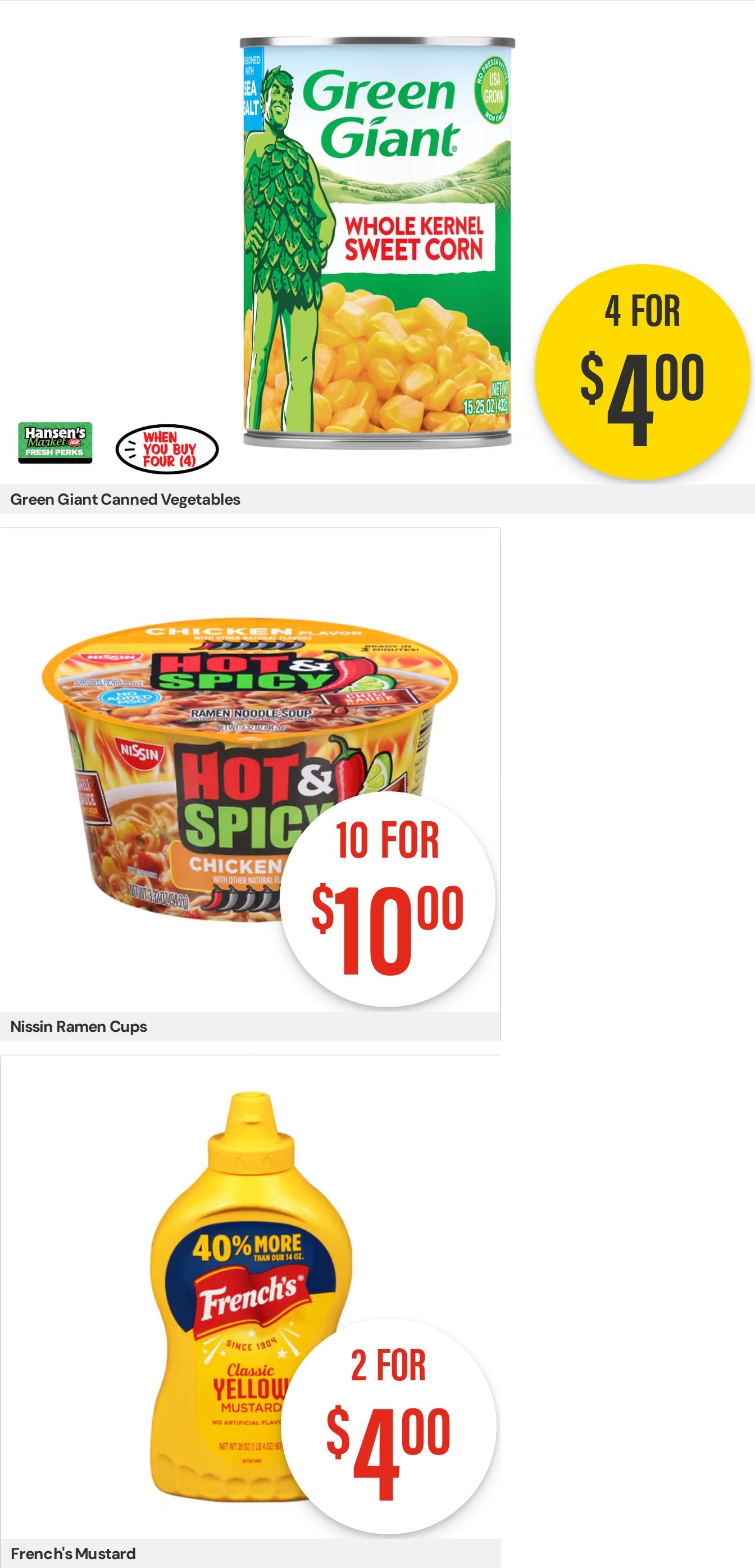 Hansen's IGA Wisconsin (Mondovi, WI) Weekly Ad August 17 - 23, 2026