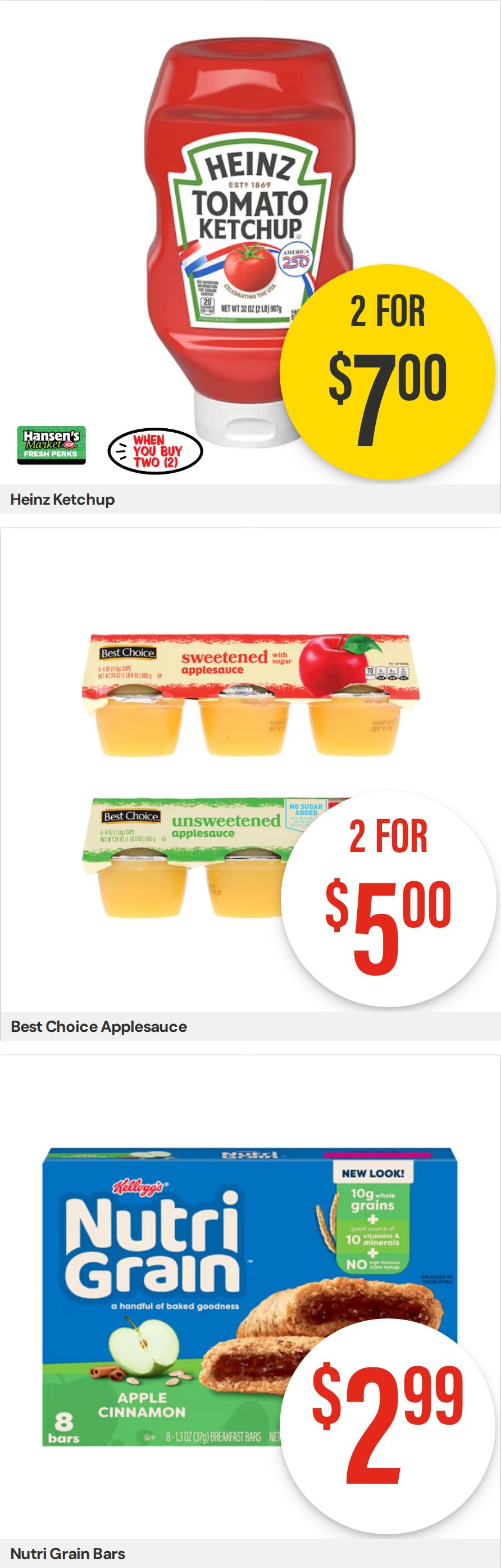 Hansen's IGA Wisconsin (Neillsville, WI) Weekly Ad August 17 - 23, 2026