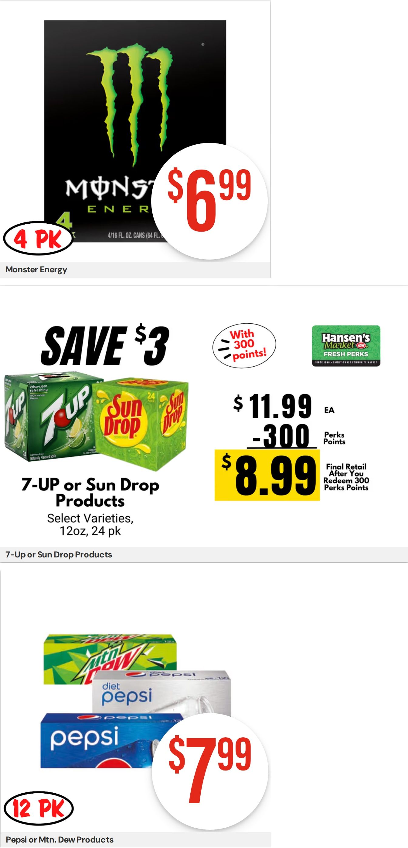Hansen's IGA Wisconsin (Neillsville, WI) Weekly Ad August 17 - 23, 2026